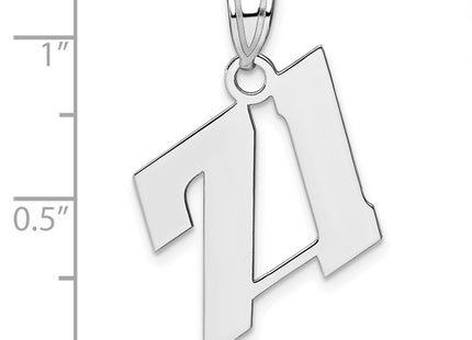 14k White Gold Pendants Style WBN71 - Classique Jewelry Inc.