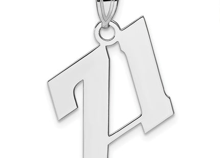 14k White Gold Pendants Style WBN71 - Classique Jewelry Inc.