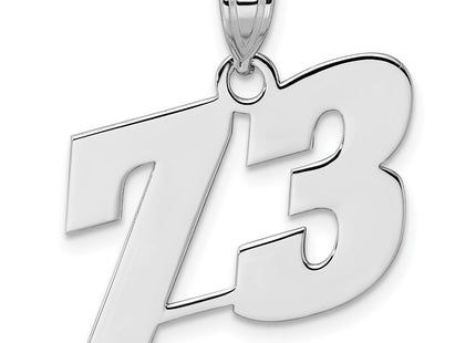 14k White Gold Pendants Style WBN73 - Classique Jewelry Inc.