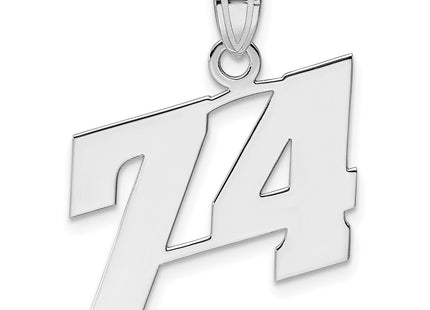 14k White Gold Pendants Style WBN74 - Classique Jewelry Inc.