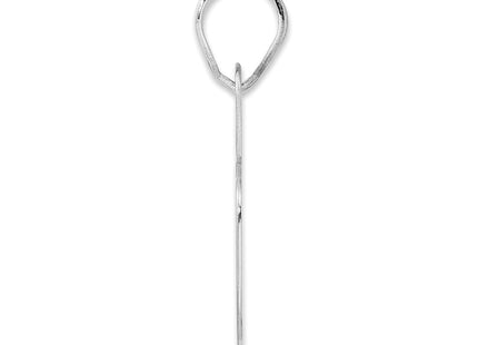 14k White Gold Pendants Style WBN75 - Classique Jewelry Inc.