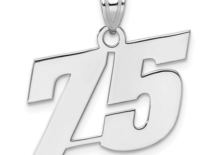 14k White Gold Pendants Style WBN75 - Classique Jewelry Inc.