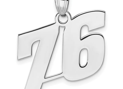 14k White Gold Pendants Style WBN76 - Classique Jewelry Inc.