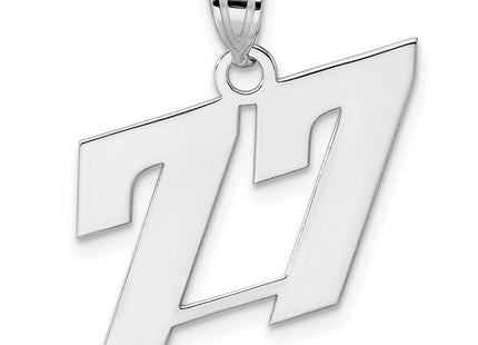 14k White Gold Pendants Style WBN77 - Classique Jewelry Inc.