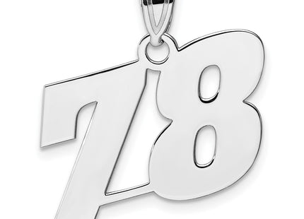 14k White Gold Pendants Style WBN78 - Classique Jewelry Inc.