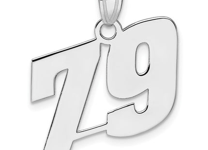 14k White Gold Pendants Style WBN79 - Classique Jewelry Inc.