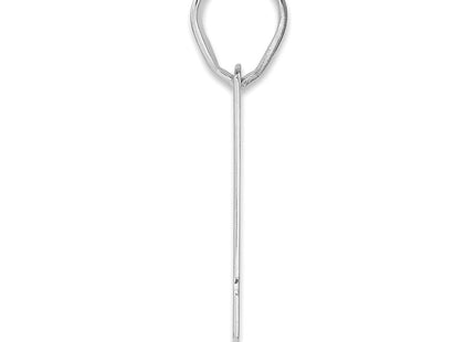 14k White Gold Pendants Style WBN81 - Classique Jewelry Inc.