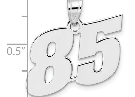 14k White Gold Pendants Style WBN85 - Classique Jewelry Inc.