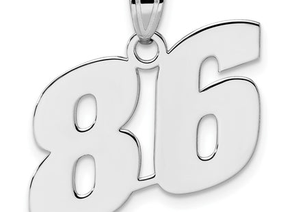 14k White Gold Pendants Style WBN86 - Classique Jewelry Inc.