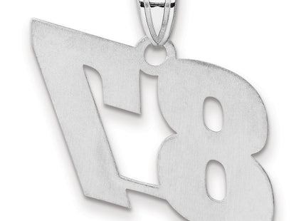 14k White Gold Pendants Style WBN87 - Classique Jewelry Inc.