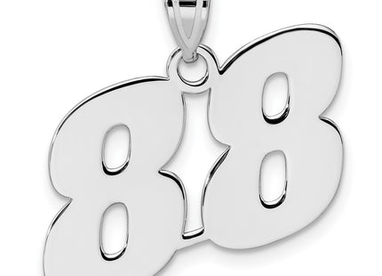 14k White Gold Pendants Style WBN88 - Classique Jewelry Inc.