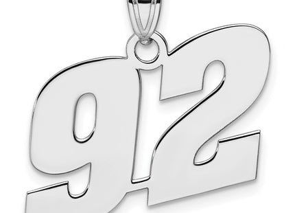 14k White Gold Pendants Style WBN92 - Classique Jewelry Inc.