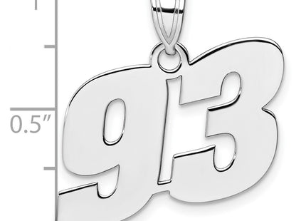 14k White Gold Pendants Style WBN93 - Classique Jewelry Inc.