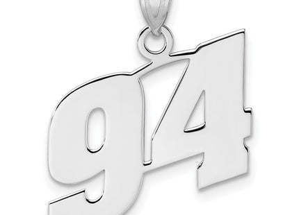 14k White Gold Pendants Style WBN94 - Classique Jewelry Inc.