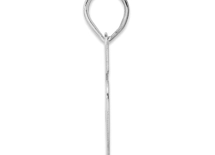 14k White Gold Pendants Style WBN95 - Classique Jewelry Inc.