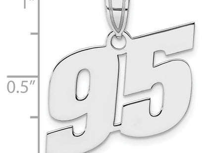 14k White Gold Pendants Style WBN95 - Classique Jewelry Inc.