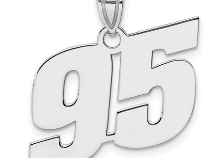 14k White Gold Pendants Style WBN95 - Classique Jewelry Inc.