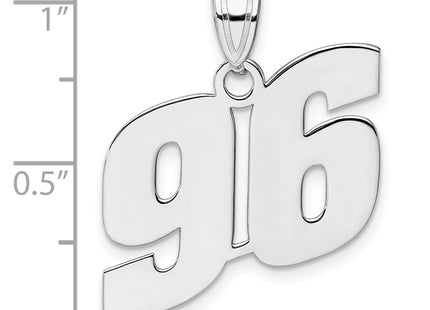 14k White Gold Pendants Style WBN96 - Classique Jewelry Inc.