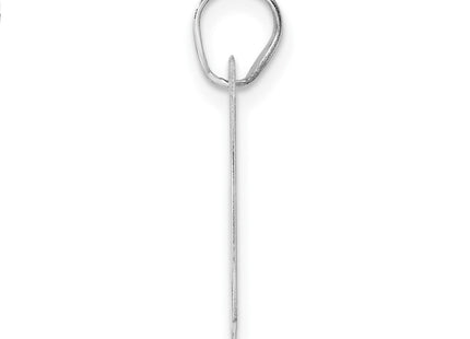 14k White Gold Pendants Style WBN97 - Classique Jewelry Inc.