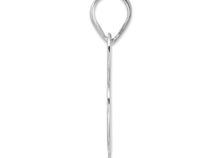 14k White Gold Pendants Style WBN98 - Classique Jewelry Inc.