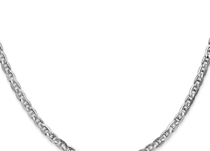 14k White Gold Chains Style WCA080 - Classique Jewelry Inc.