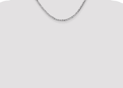 14k White Gold Chains Style WCA080 - Classique Jewelry Inc.