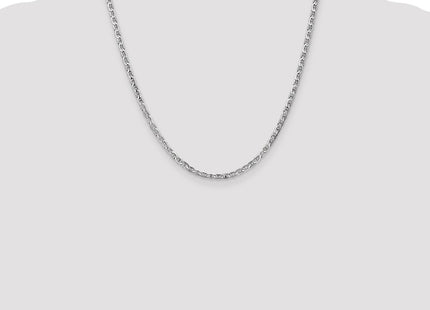 14k White Gold Chains Style WCA080 - Classique Jewelry Inc.