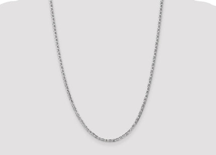 14k White Gold Chains Style WCA080 - Classique Jewelry Inc.
