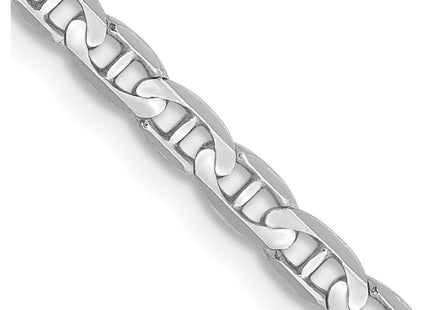14k White Gold Chains Style WCA080 - Classique Jewelry Inc.