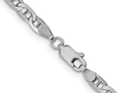 14k White Gold Chains Style WCA100 - Classique Jewelry Inc.