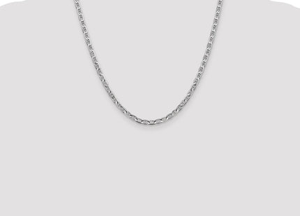 14k White Gold Chains Style WCA100 - Classique Jewelry Inc.