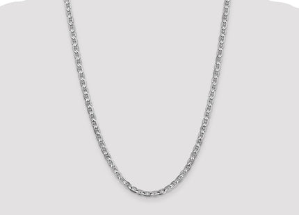 14k White Gold Chains Style WCA120 - Classique Jewelry Inc.