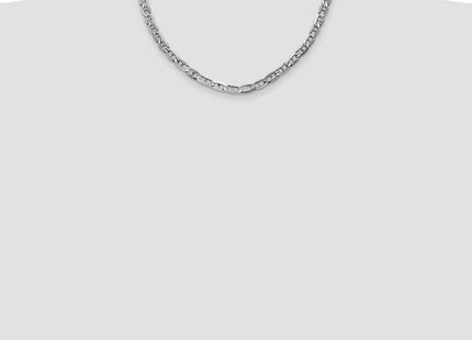 14k White Gold Chains Style WCA140 - Classique Jewelry Inc.