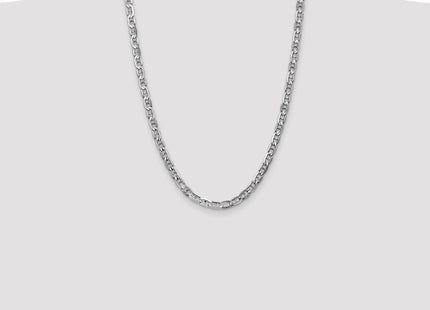 14k White Gold Chains Style WCA140 - Classique Jewelry Inc.