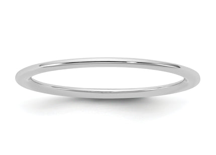 14K white gold band, additional view