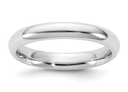 14K white gold band, additional view