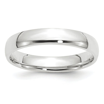 14K White Gold Lightweight Comfort Fit Band