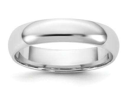14K white gold band, additional view