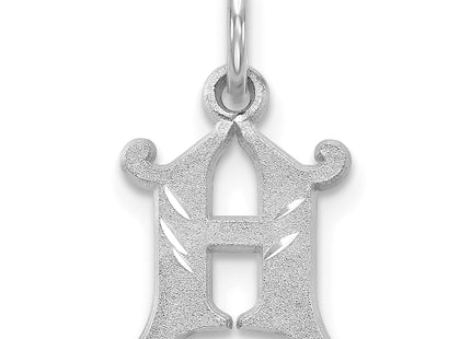 14KW Diamond-cut Letter Initial Charm