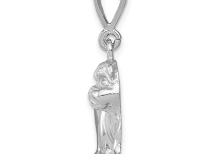 14k White Gold Pendants Style WCH95 - Classique Jewelry Inc.