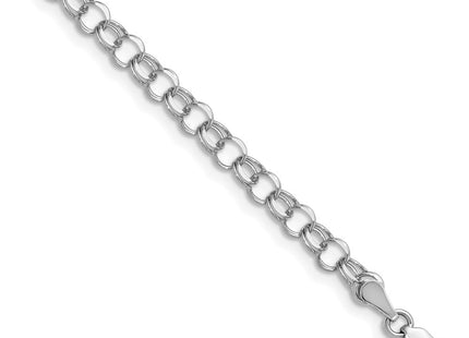 14k White Gold Bracelets Style WDO506 - Classique Jewelry Inc.