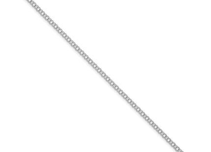 14K white gold bracelet, alternate view