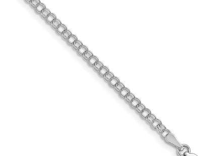 14k White Gold Bracelets Style WDO511 - Classique Jewelry Inc.