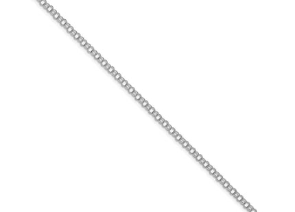 14K white gold bracelet, alternate view