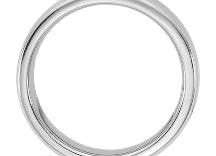 14K white gold band, alternate view
