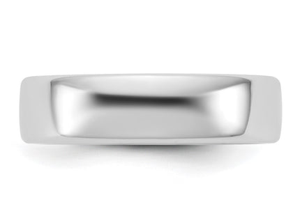 14K white gold band, another view