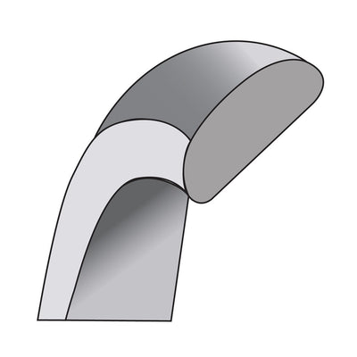 14K White Gold European Comfort Fit Band