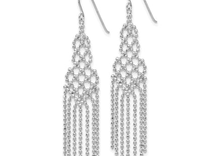 14k White Gold Earrings Style WF116 - Classique Jewelry Inc.