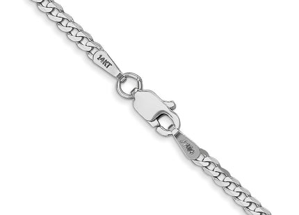 14k White Gold Chains Style WFBU060 - Classique Jewelry Inc.