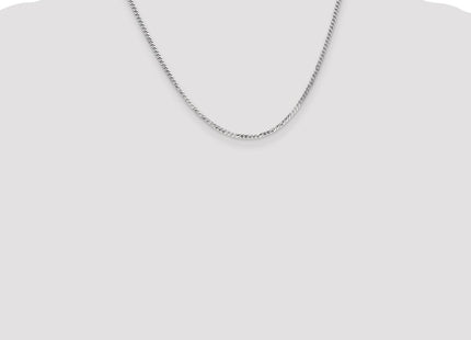 14k White Gold Chains Style WFBU060 - Classique Jewelry Inc.